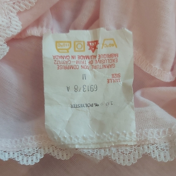 Classic Pink Chemise with Lightweight Comfort - Vintage - Picture 5 of 5